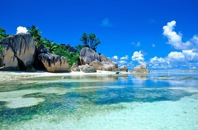 Plage Seychelles