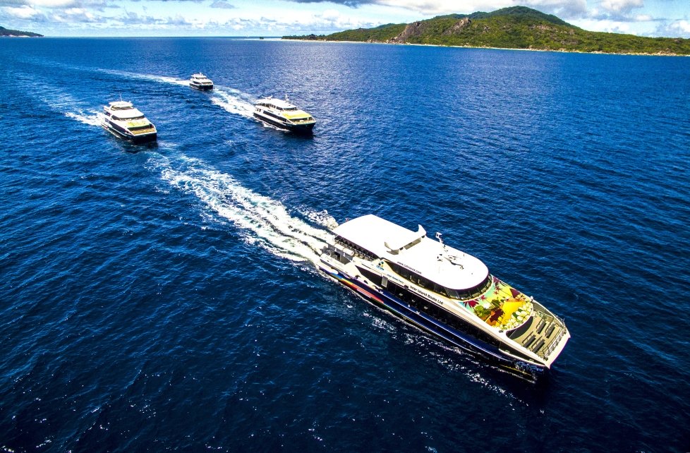 Ferry de Mahé à Praslin